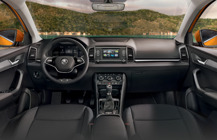 Karoq Active interiér